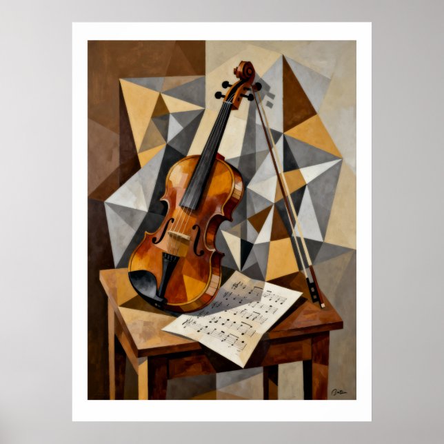 Póster Cubismo (Frente)