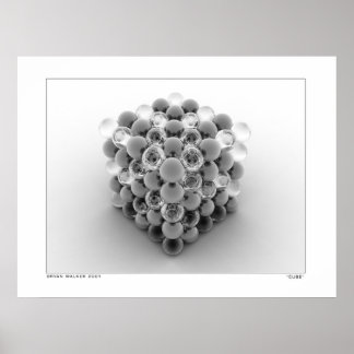 Póster Cubo