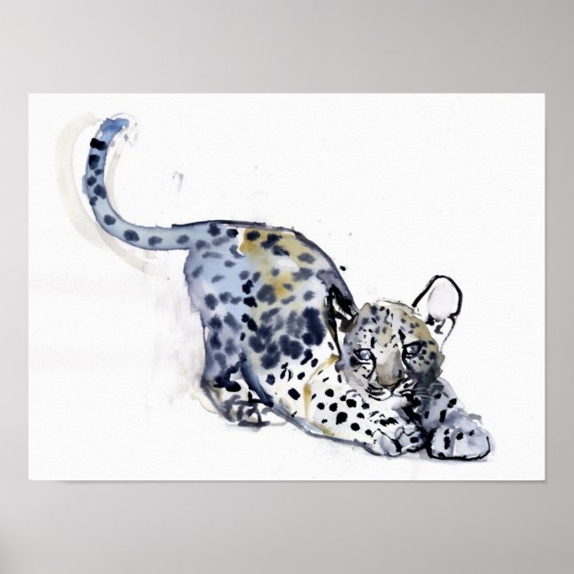 Póster Cubo de estiramiento (Frente)