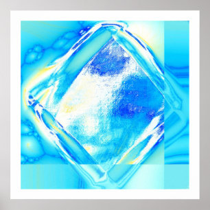 Póster Cubo De Hielo