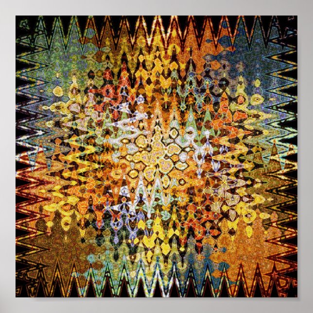 Póster Cubo de Metatron (Frente)