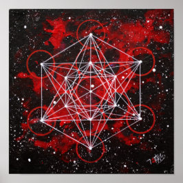 Póster Cubo Metatron