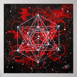 Póster Cubo Metatron