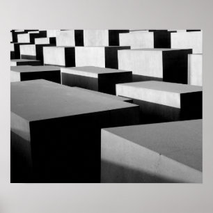 Póster Cubos de Berlín