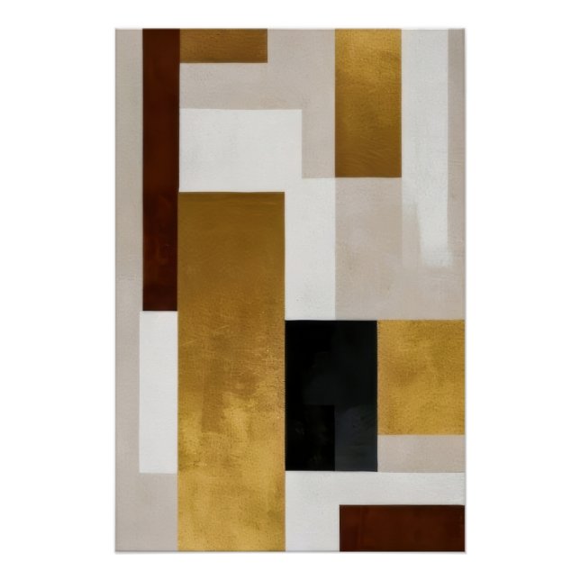 Póster Cubos de lujo (Anverso)