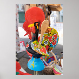 Póster Cuchara inusual para reposar pollo