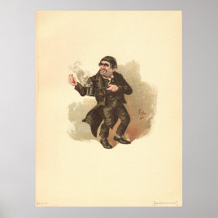 Póster Cuchillo de Kyd de la vieja tienda de curiosidad d