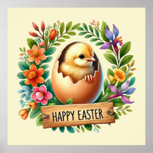 Póster Cucuta Feliz Pascua