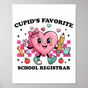 Póster Cud es el favorito del registrador escolar de San