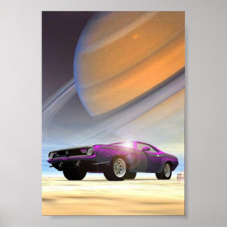 Póster Cuda espacial