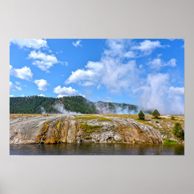 Póster Cuenca Biscuit, Parque Nacional Yellowstone (Frente)