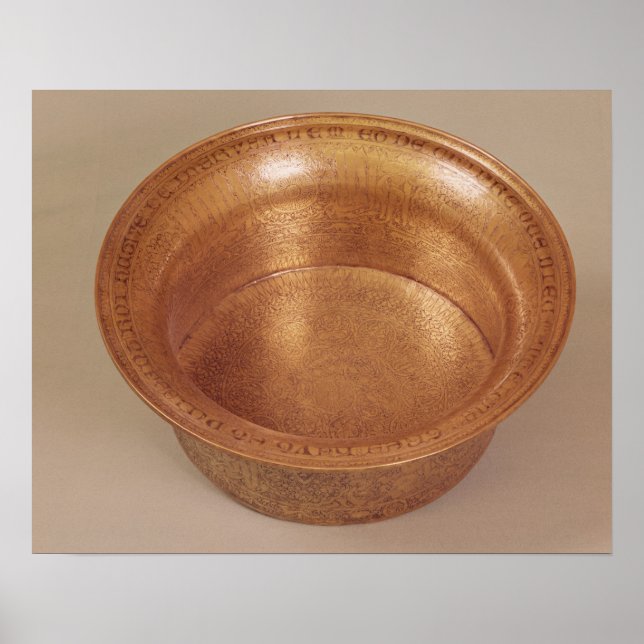 Póster Cuenca con motivos geométricos (Frente)