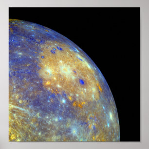 Póster Cuenca de Caloris de Mercurio