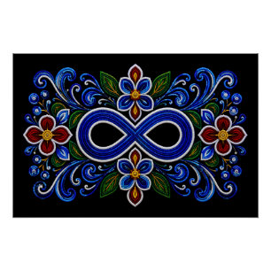 Póster Cuentas de Arte Métis