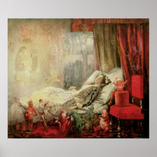 Póster Cuento de Hadas Antiguo, Material del que Están He