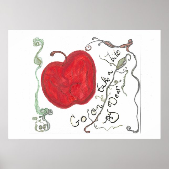 Póster Cuento de Hadas Manzana  (Frente)