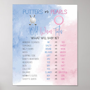 Póster Cuentos de ancianas putters o Pearls
