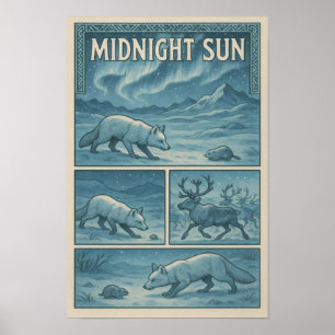 Póster Cuentos de Aurora Ártica