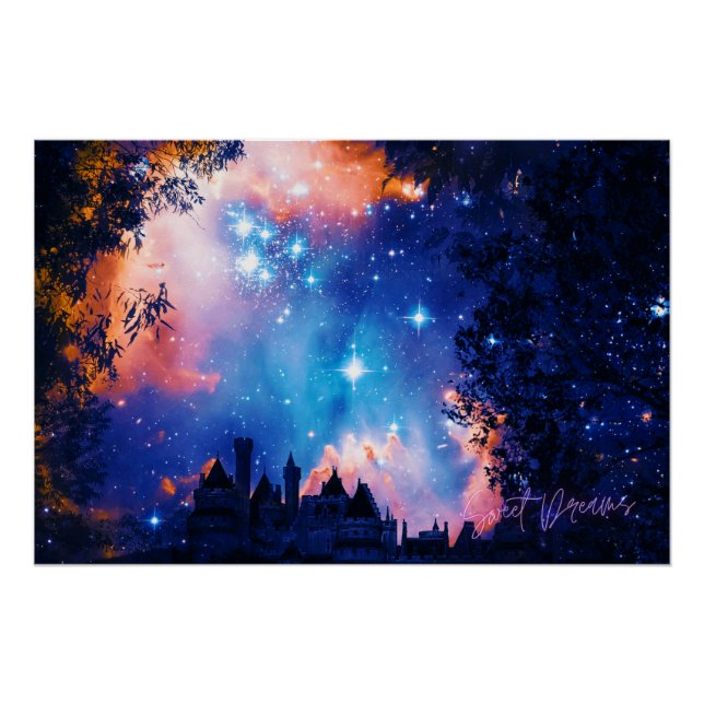 Póster Cuentos de hadas "Sueños dulces" (Anverso)