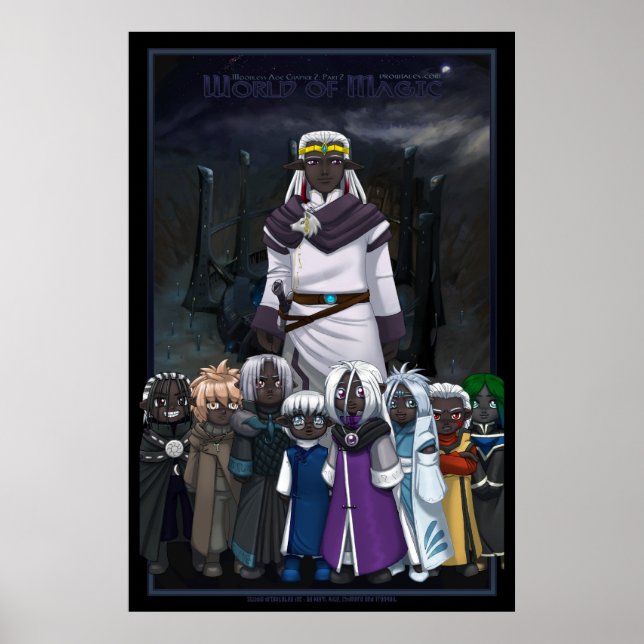 Póster Cuentos de oro : Edad sin luna : Cubierta del capí (Frente)