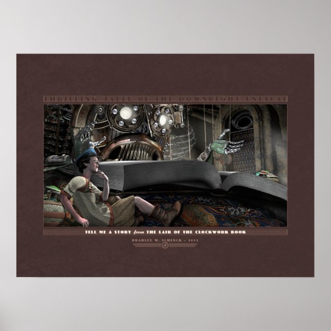 Póster Cuentos emocionantes: Cuéntame una historia (24x18 (Frente)
