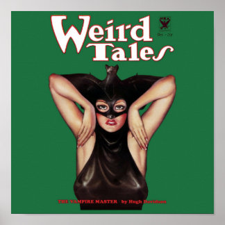 Póster Cuentos raros Cubierta de pulpa de cosecha Art Her