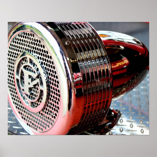 Póster Cuerno de bomberos (Frente)