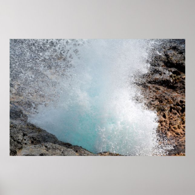 Póster Cuerno de los espías Kauai, Hawaii (Frente)
