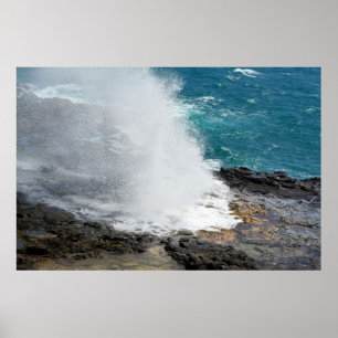 Póster Cuerno de spouting