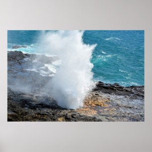 Póster Cuerno de spouting