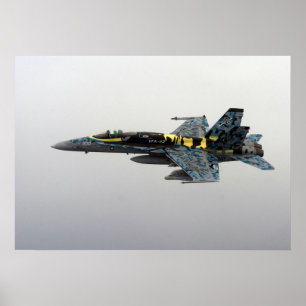 Póster Cuerno F/A-18C