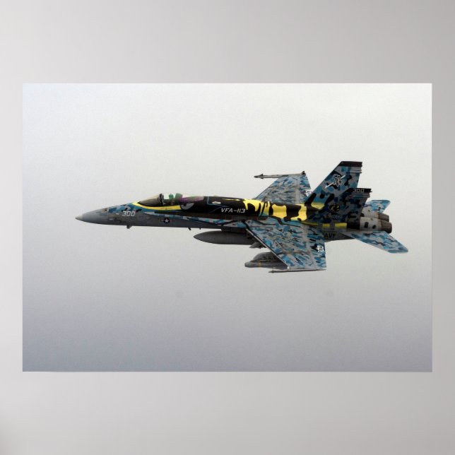 Póster Cuerno F/A-18C (Frente)