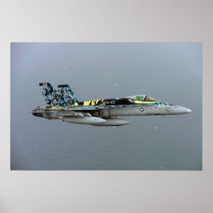 Póster Cuerno F/A-18C