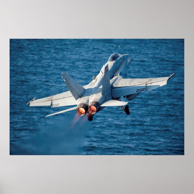 Póster Cuerno F/A-18C (Frente)