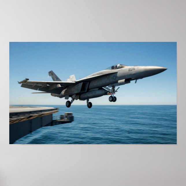 Póster Cuerno F/A-18C (Frente)
