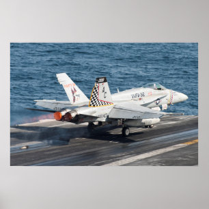 Póster Cuerno F/A-18C