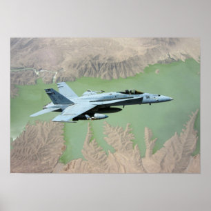 Póster Cuerno F/A-18C