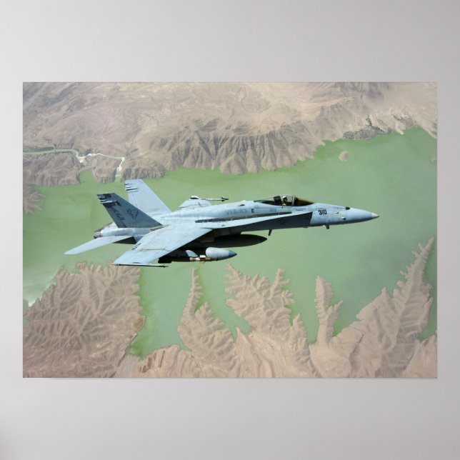 Póster Cuerno F/A-18C (Frente)