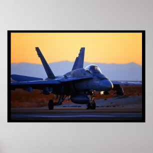 Póster Cuerno FA-18