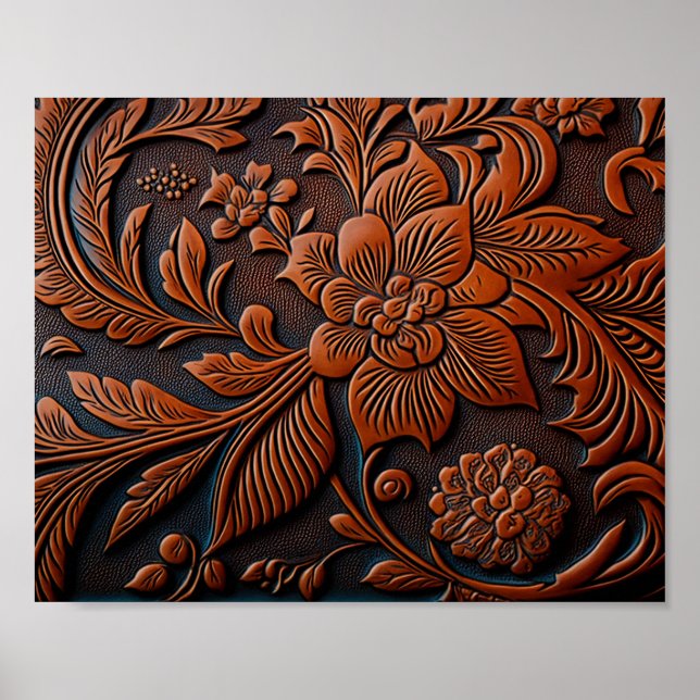 Póster Cuero con herramientas (Frente)