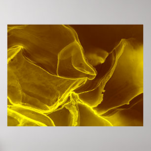 Póster Cuero rojo, textura