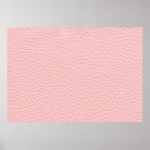 Póster Cuero rosa de fondo de textura