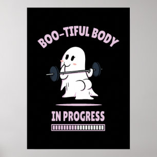 Póster Cuerpo Boo Tiful - Gracioso levantamiento de gafas