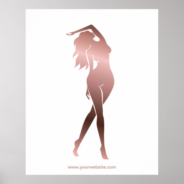 Póster Cuerpo de esculpimiento cuerpo contorneando la for (Frente)