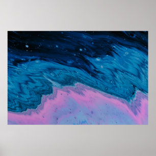 Póster Cuerpo de ilustracion de agua