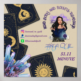 Póster CUERPO DE LA MENTE Y Poster DE LECTURA SOLAMENTE