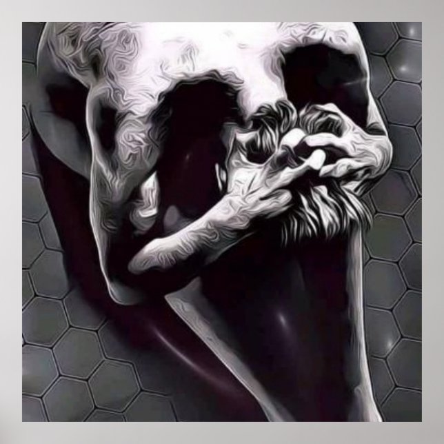 Póster Cuerpo del cráneo (Frente)