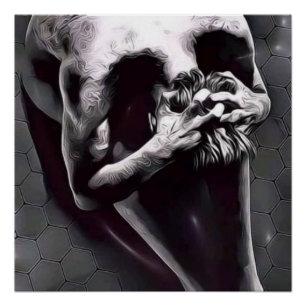 Póster Cuerpo del cráneo