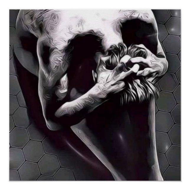 Póster Cuerpo del cráneo (Anverso)