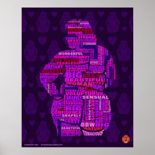 Póster Cuerpo positivo de la mano poster art. 2